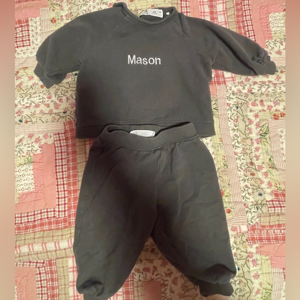 Zara sweat suit